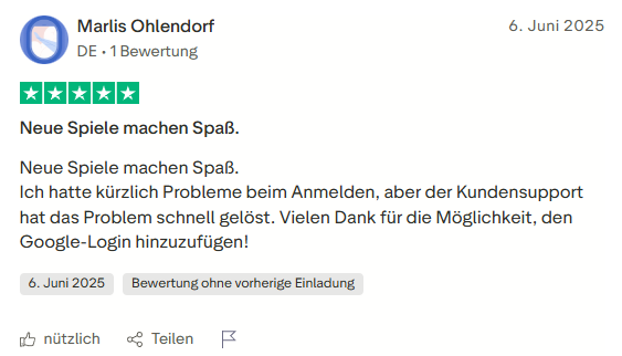 WinShark Casino Interface 6